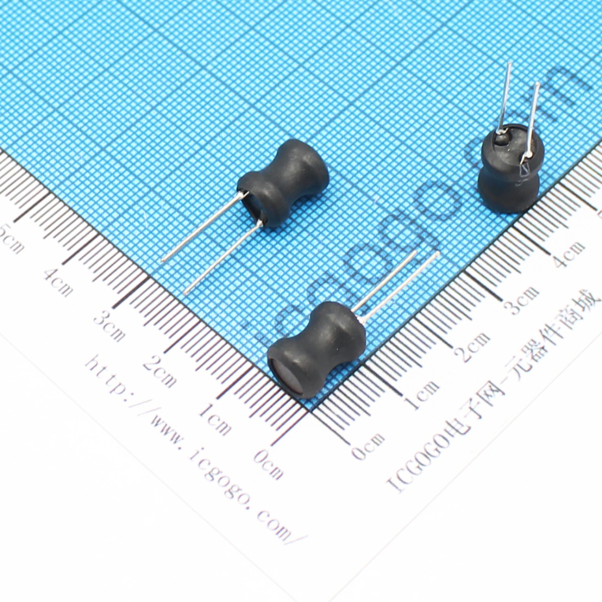 工字型功率电感 0810 100MH 铜线圈 工字电感 φ 8x10mm