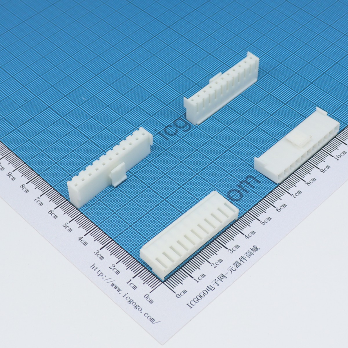 VH白色连接器 端子胶壳 插头 11PIN VH-11Y 间距3.96MM