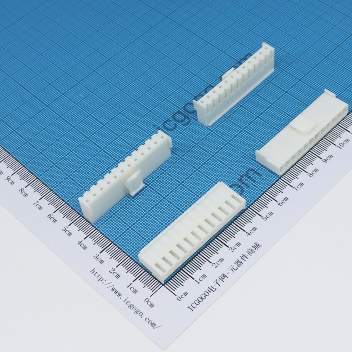 VH白色连接器 端子胶壳 插头 12PIN VH-12Y 间距3.96MM