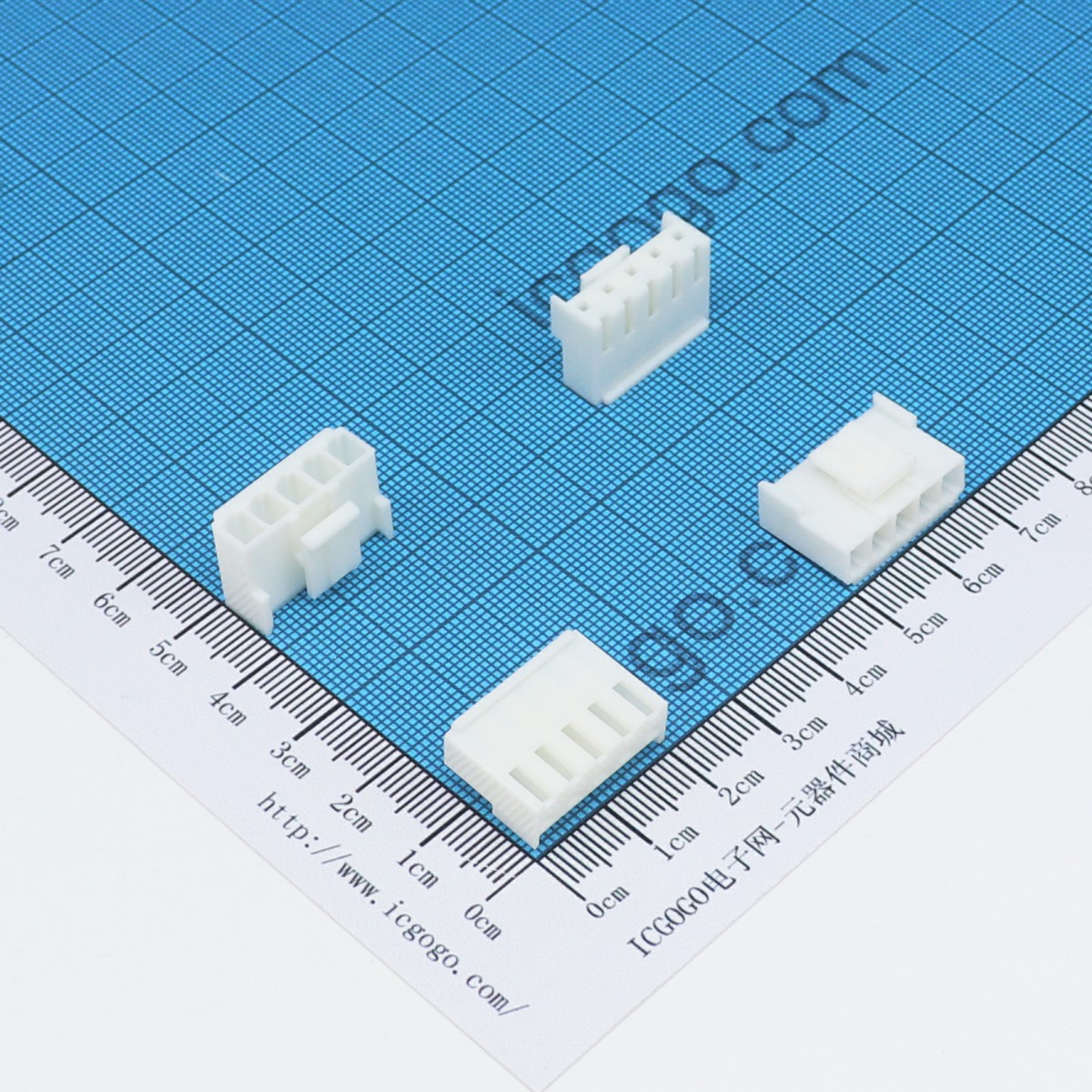 VH白色连接器 端子胶壳 插头 5PIN VH-5Y 间距3.96MM