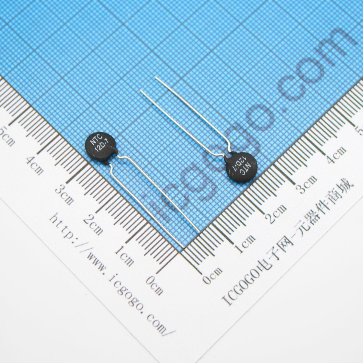 MF72-12D7 NTC12D-7 热敏电阻负温度系数 直径7mm 12欧姆 12Ω 12E 12R