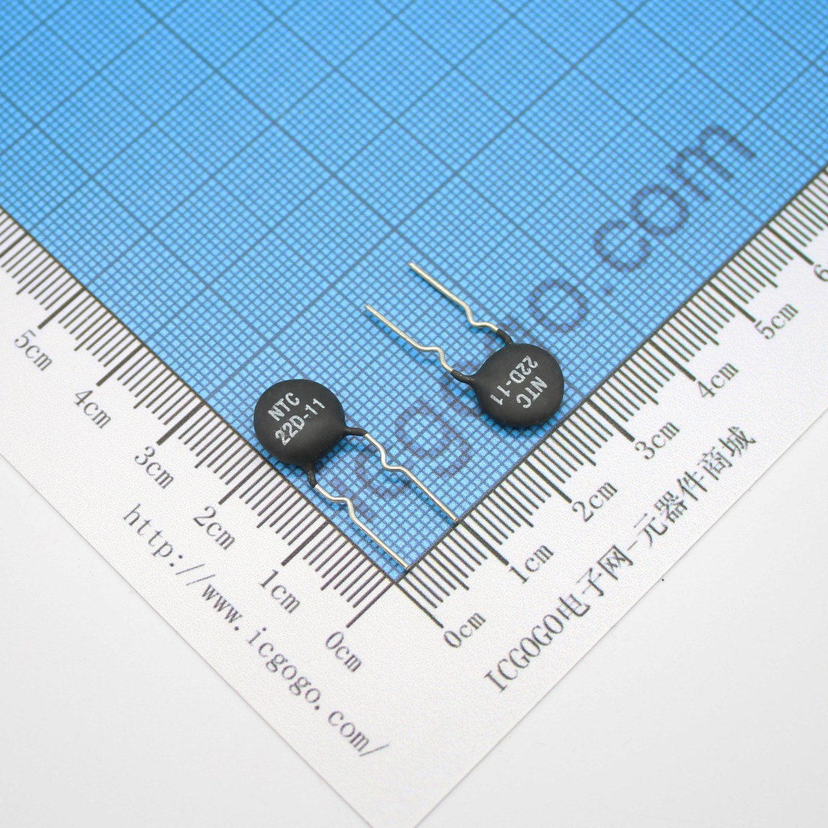 MF72-22D11 NTC22D-11 热敏电阻负温度系数 直径11mm 22欧姆 22Ω 22E 22R