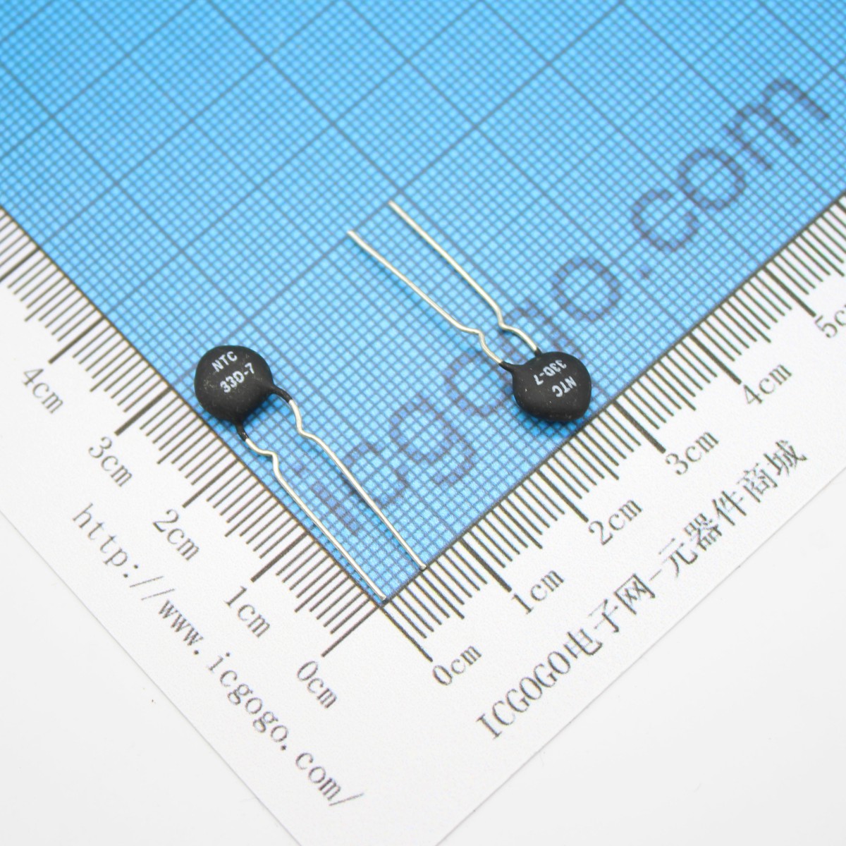 MF72-33D7 NTC33D-7 热敏电阻负温度系数 直径7mm 33欧姆 33Ω 33E 33R