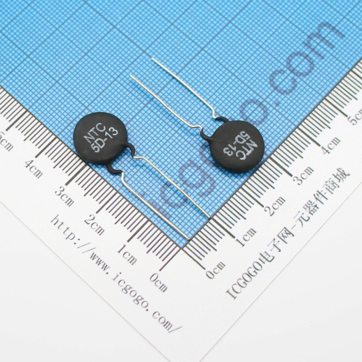 MF72-5D13 NTC5D-13 热敏电阻负温度系数 直径13mm 5欧姆 5Ω 5E 5R
