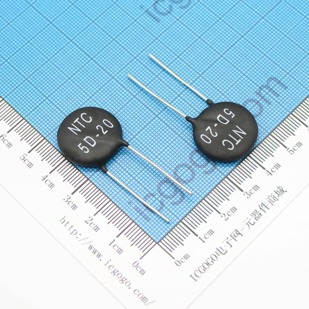 MF72-5D20 NTC5D-20 热敏电阻负温度系数 直径20mm 5欧姆 5Ω 5E 5R