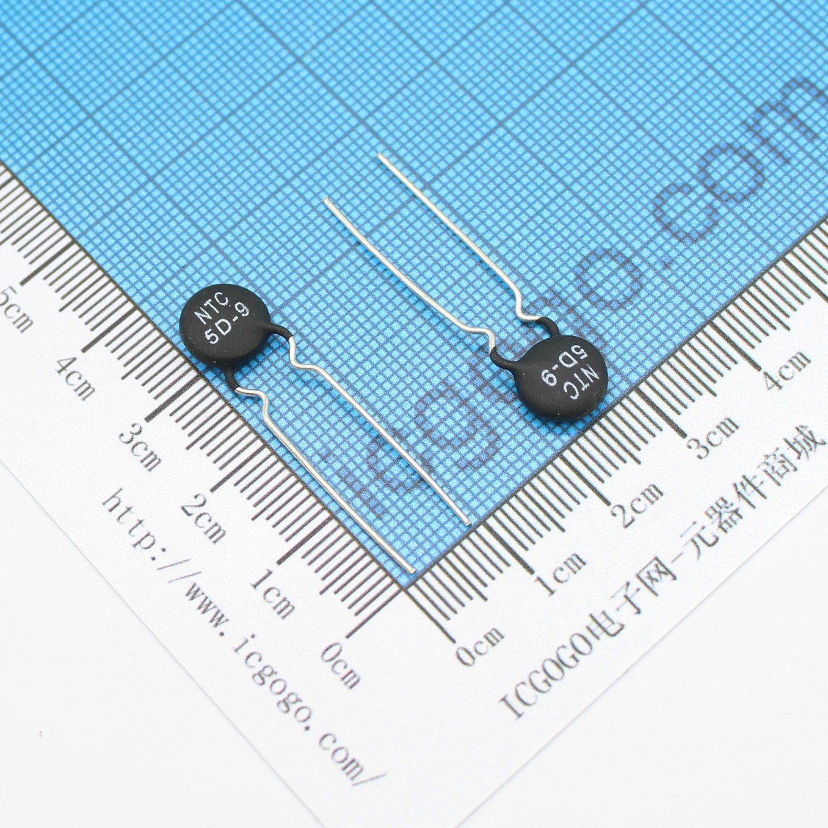 MF72-5D9 NTC5D-9 热敏电阻负温度系数 直径9mm 5欧姆 5Ω 5E 5R