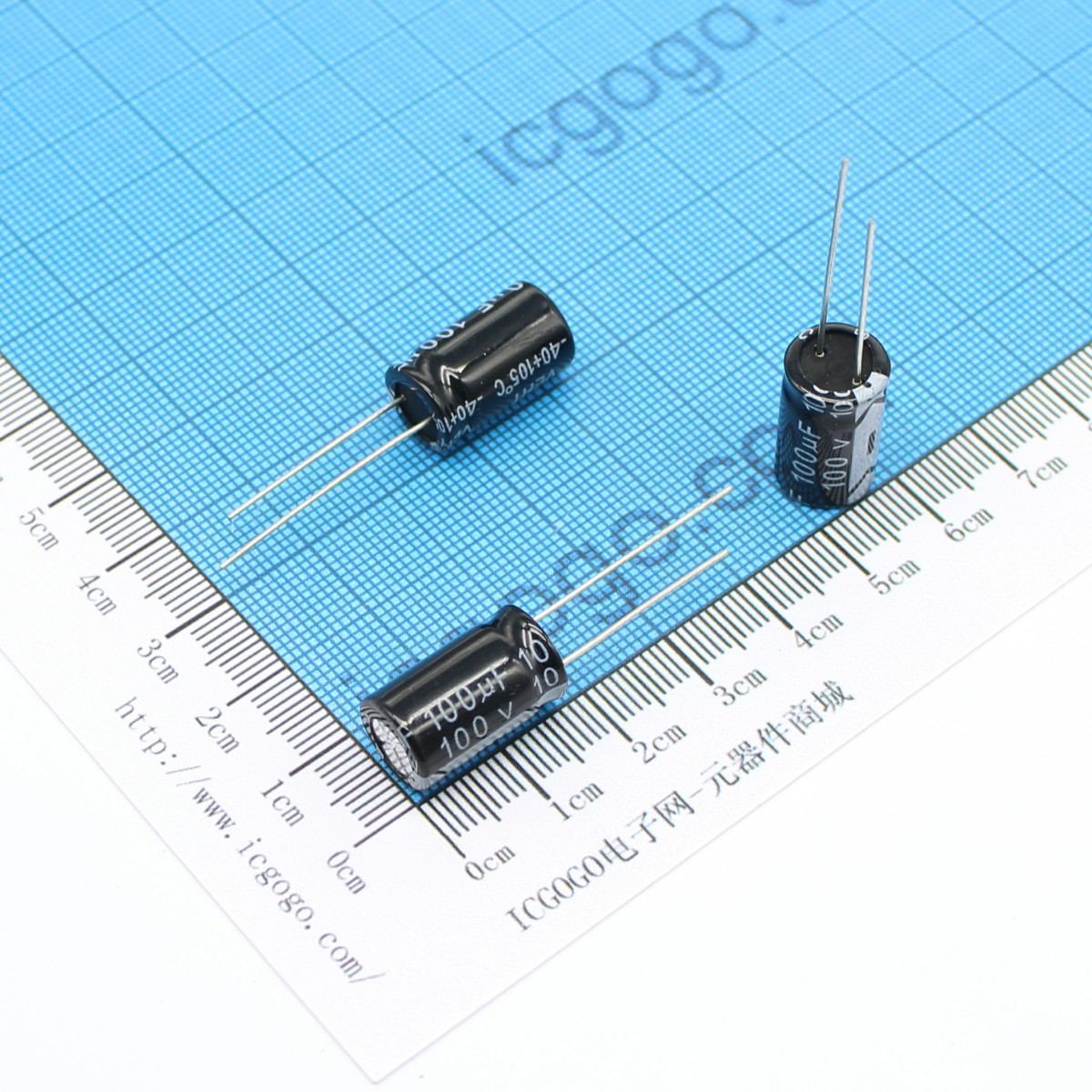 直插铝电解电容 400V 22UF 10*17 ±20%