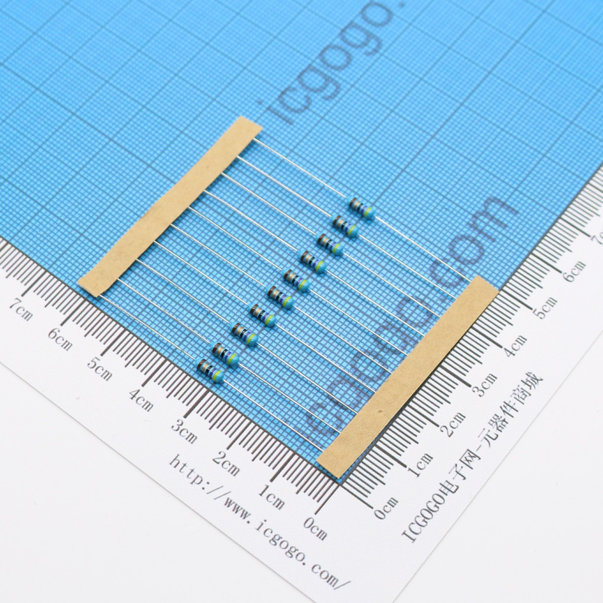 10MR 1/4W 1% 10ME 0.25W 金属膜电阻 10MΩ 10.0MR 10.0ME 10.0MΩ